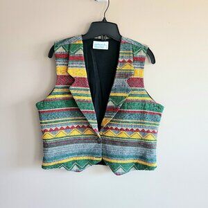 Deborah Murray tapestry vest.